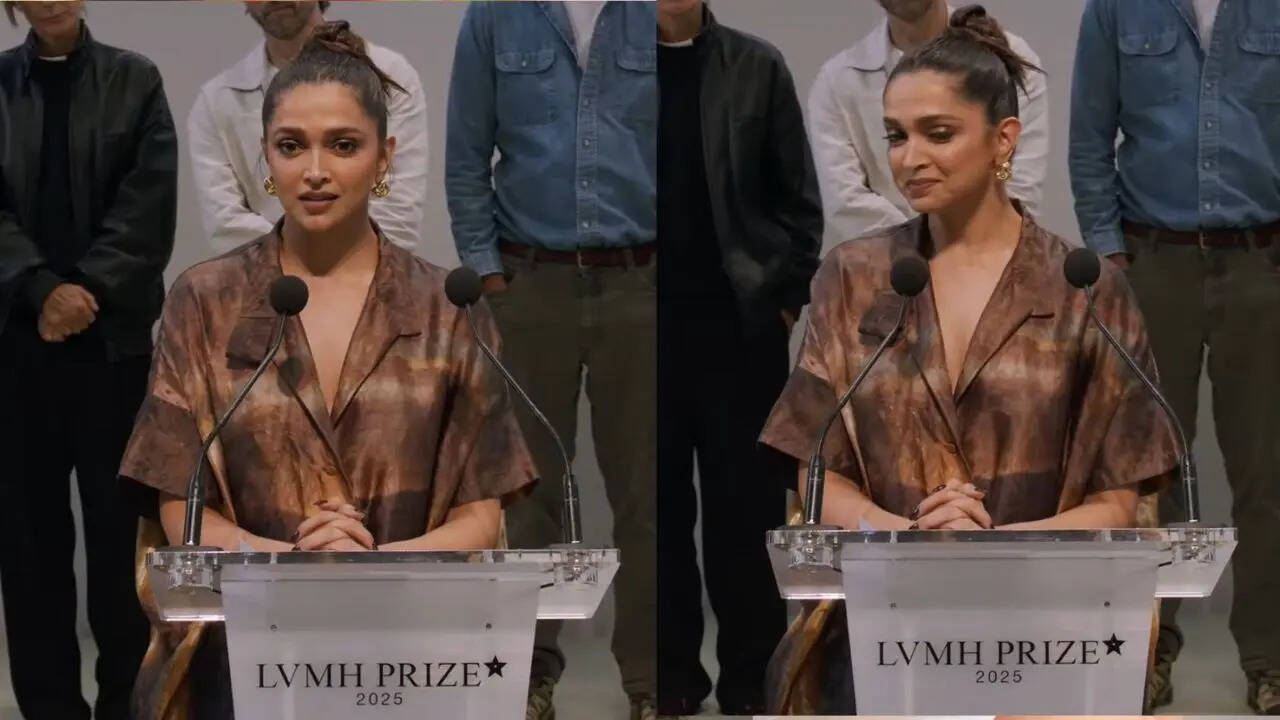 Deepika Padukone at LVMH Prize 2025