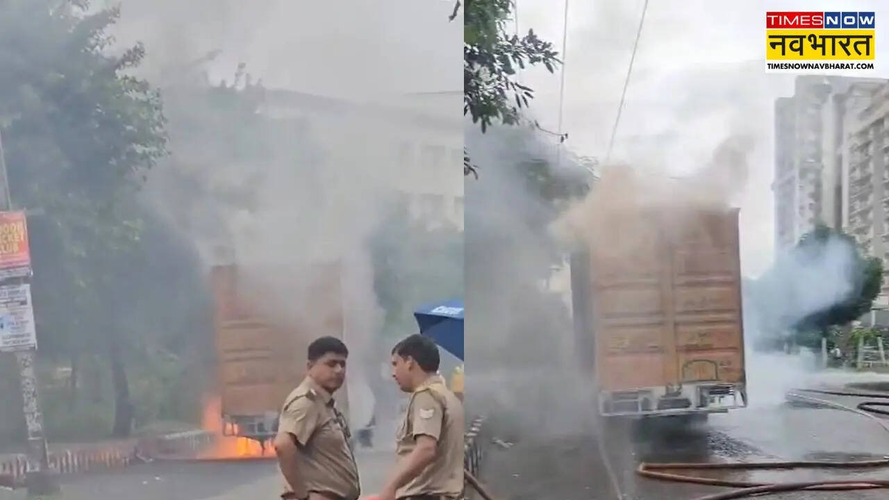 Greater Noida Truck Fire
