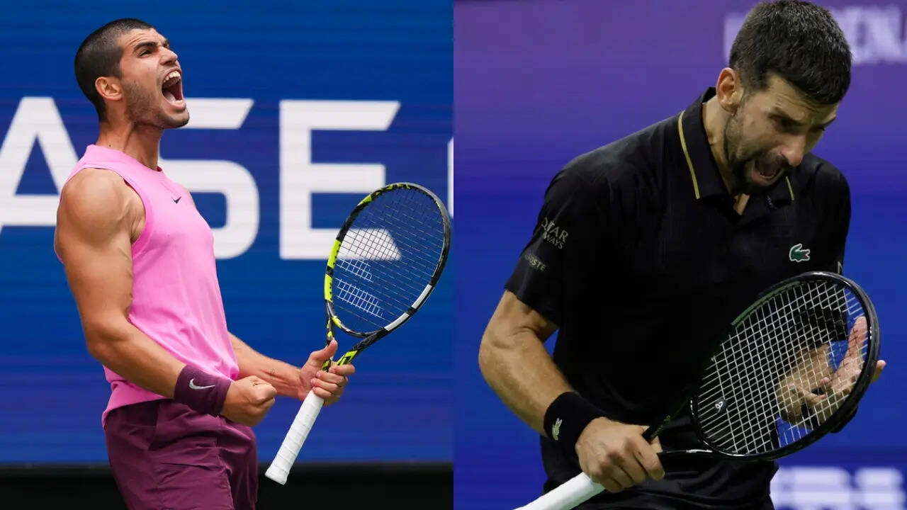 Carlos Alcaraz And Novak Djokovic to face in US Open 2025 Semi Final