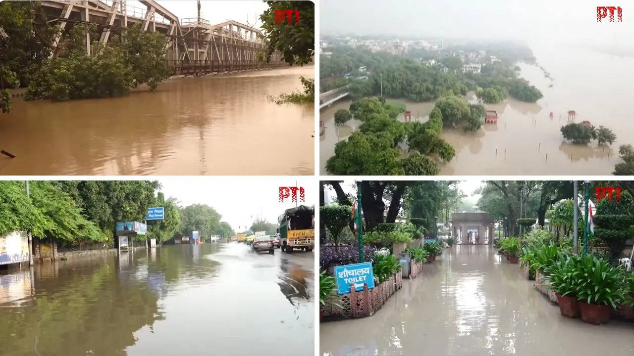 Delhi flood -PTI