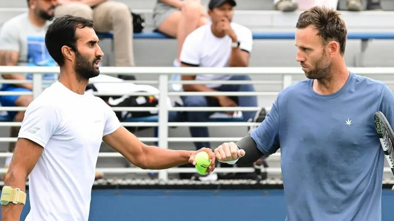 Yuki Bhambri And Michael Venus In US Open 2025 Semi Final