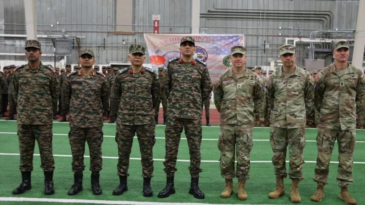 India US military