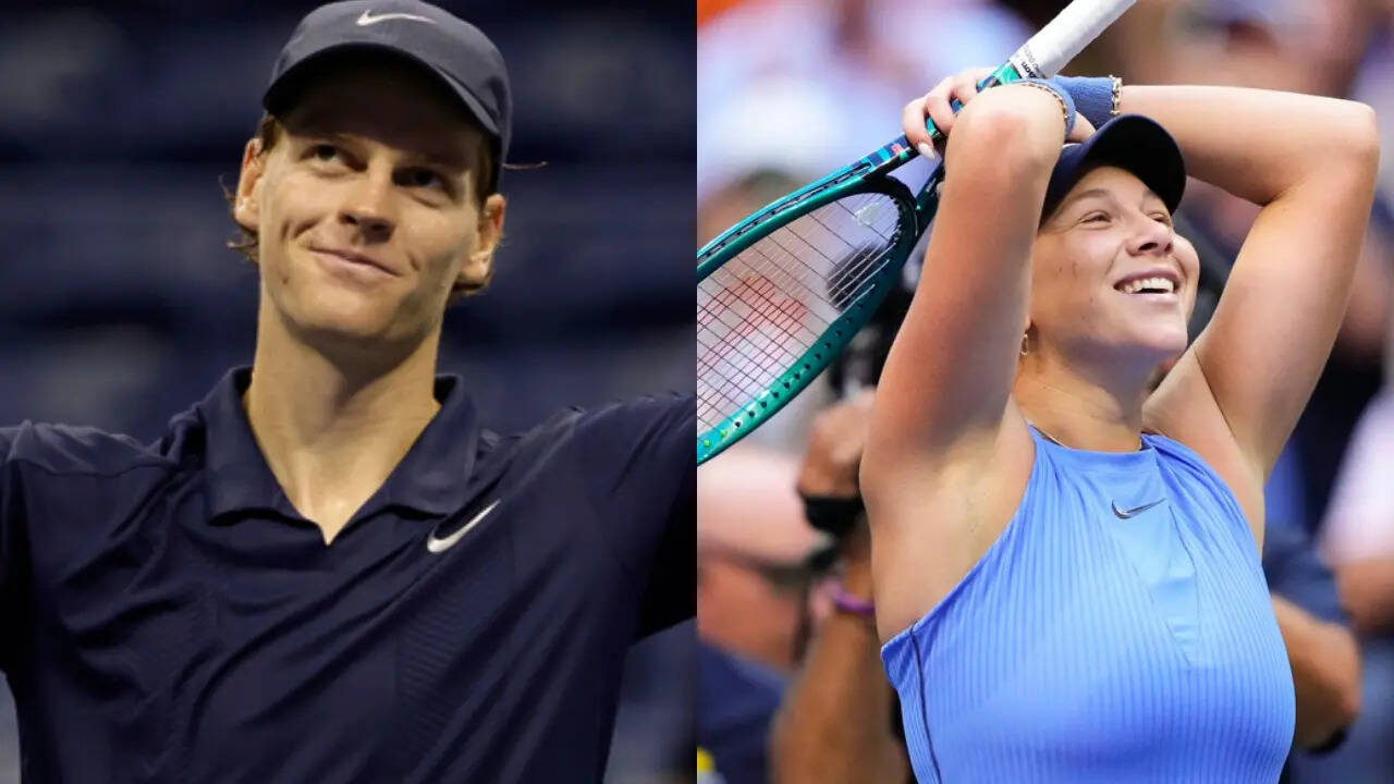 Jannik Sinner And Amanda Anisimova in us open 2025 semis