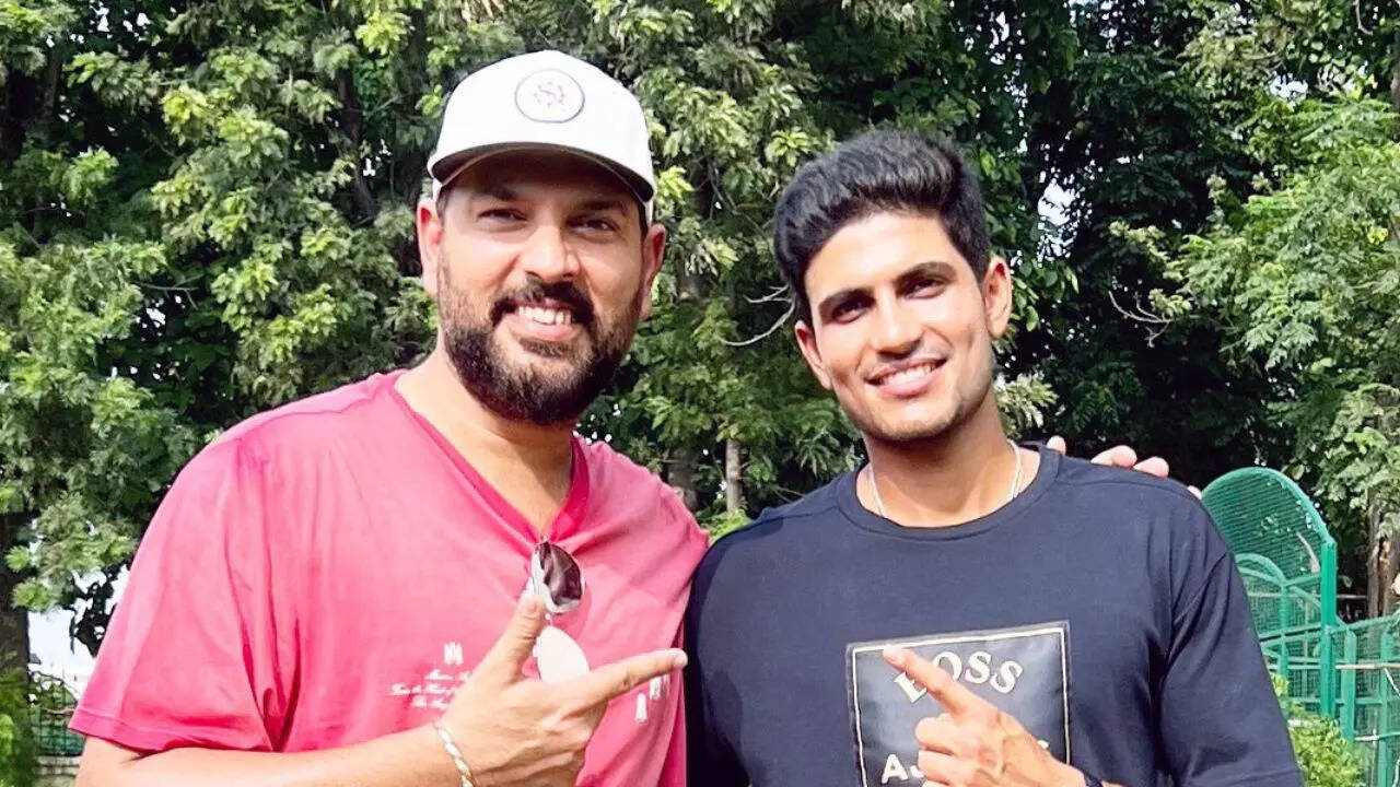 Yuvraj Singh And Shubman Gill