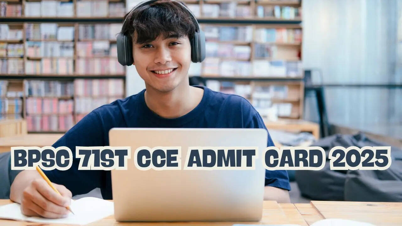 BPSC 71st CCE Admit Card 2025