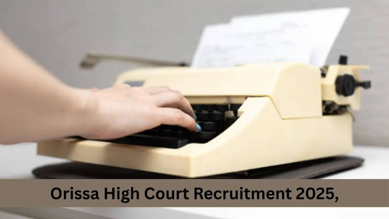Orissa High Court Junior Stenographer Recruitment 2025, Sarkari Naukri 2025