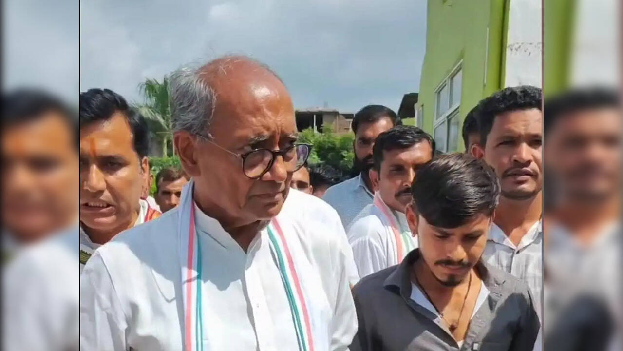 Rajya Sabha MP Digvijay Singh File Photo