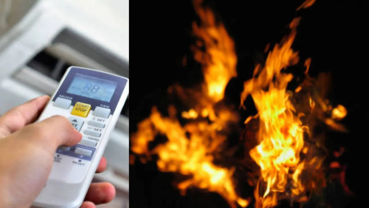 Faridabad AC Explodes