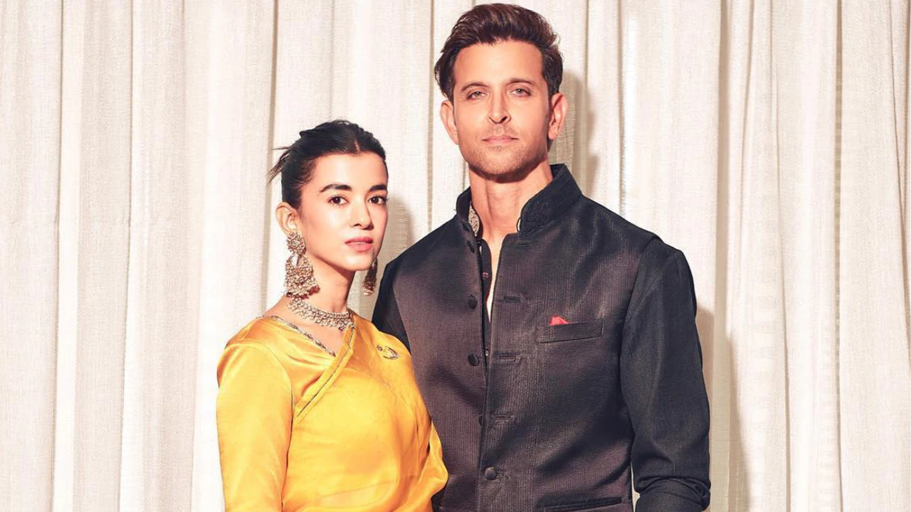 Hrithik Roshan and Saba Azad