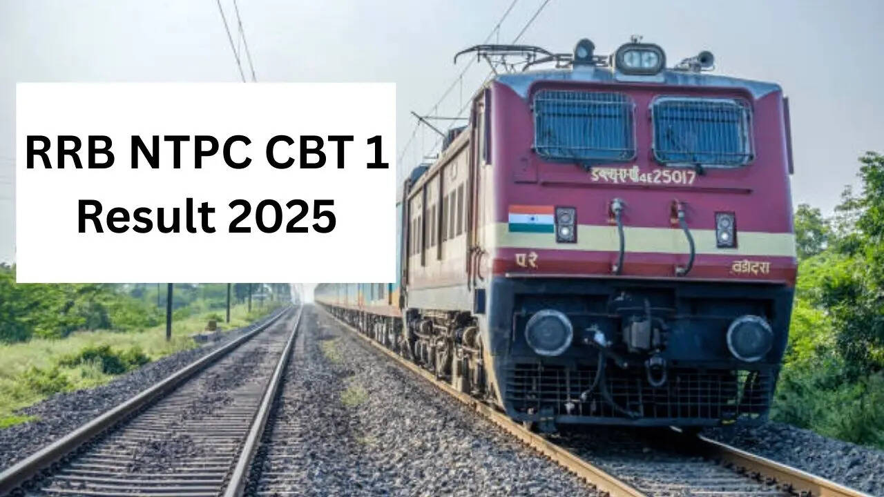 RRB NTPC Result 2025, RRB NTPC CBT 1 Result 2025 (1)