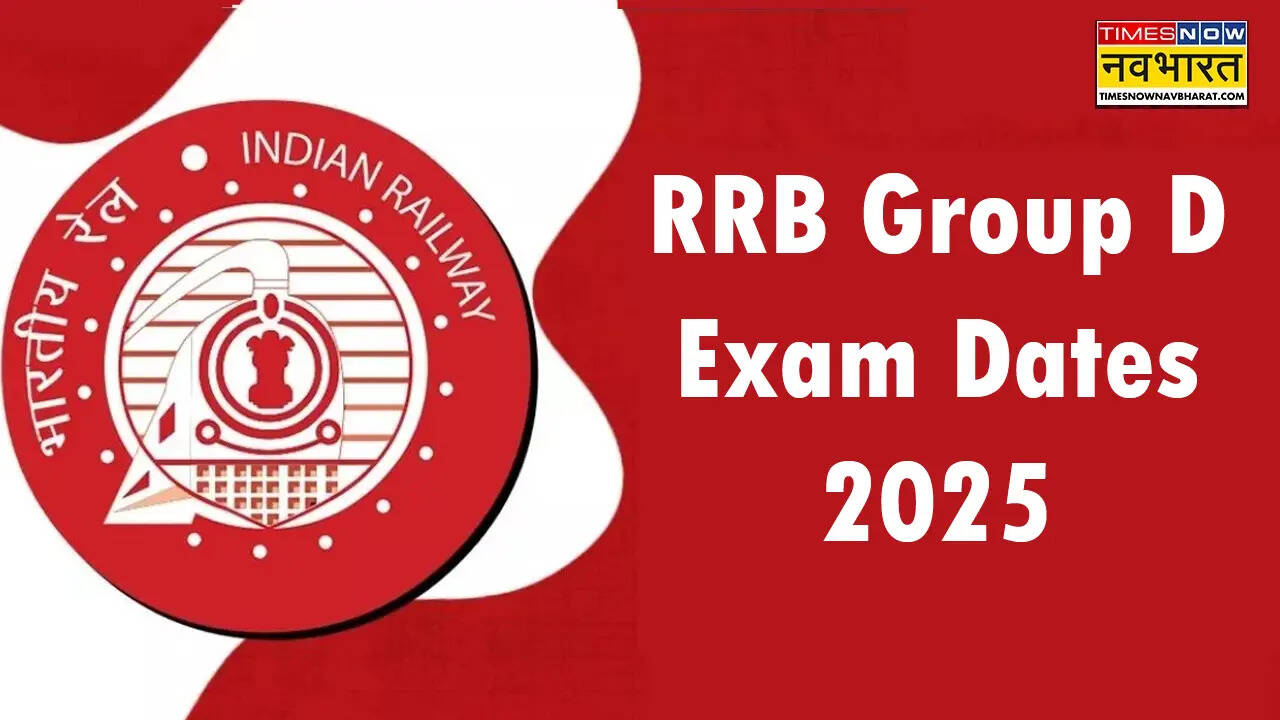 RRB Group D Exam Dates 2025