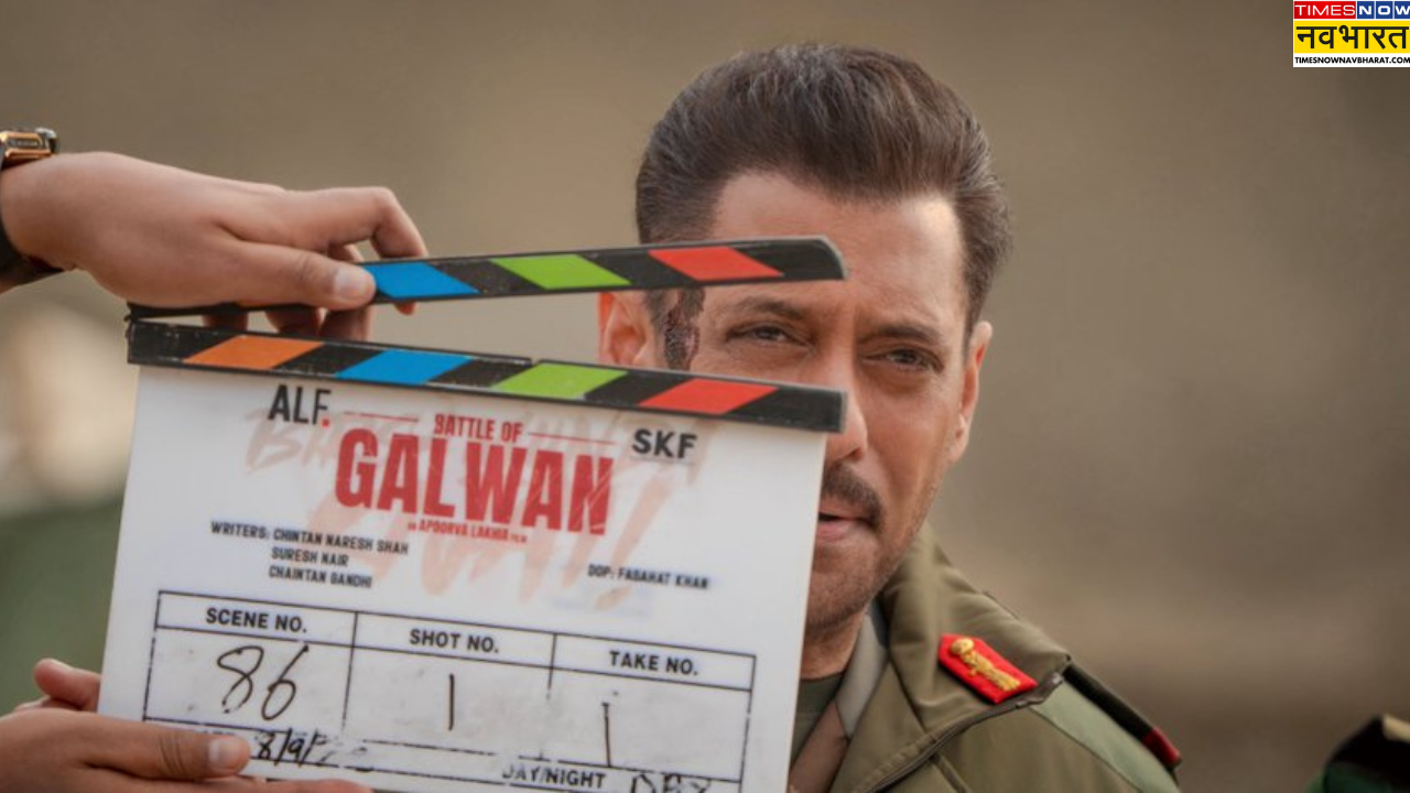 Salman Khan Battle of Galwan Shooting