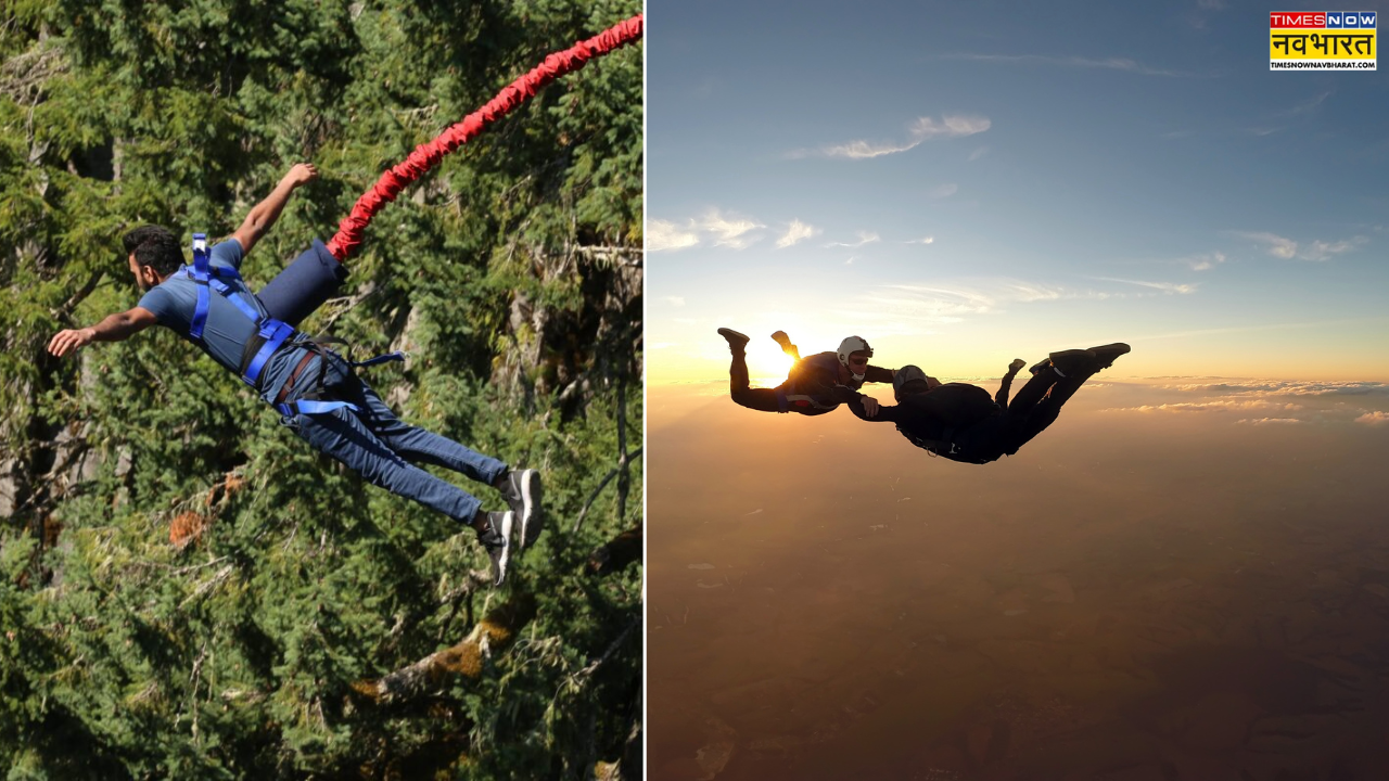 Difference Between Bunjee Jumping And Skydiving