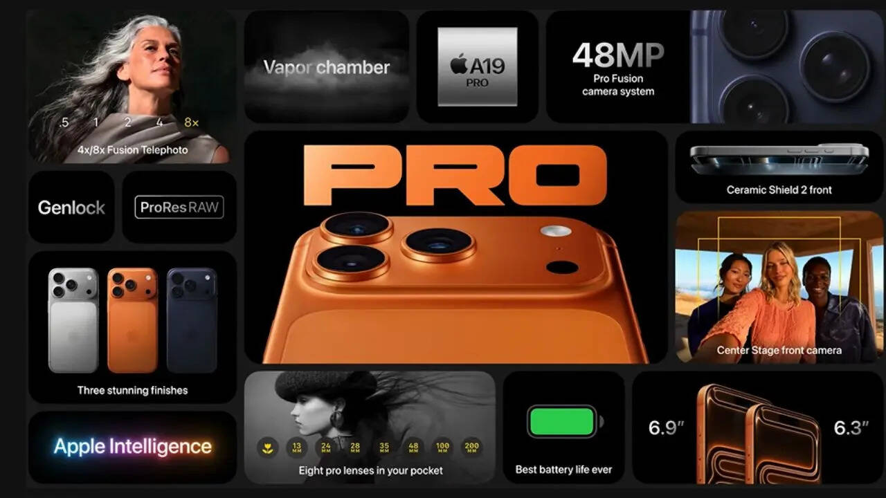 iPhone 17 Pro, iPhone 17 Pro Max: वेपर कूलिंग सिस्टम वाला एपल का पहला आईफोन लॉन्च, भारत में इतनी होगी कीमत
