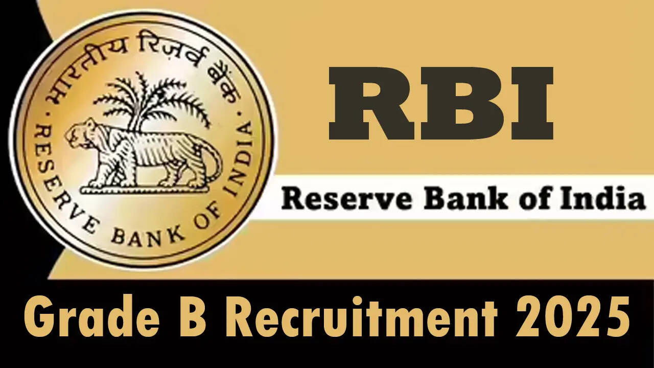 rbi grade b recruitment
