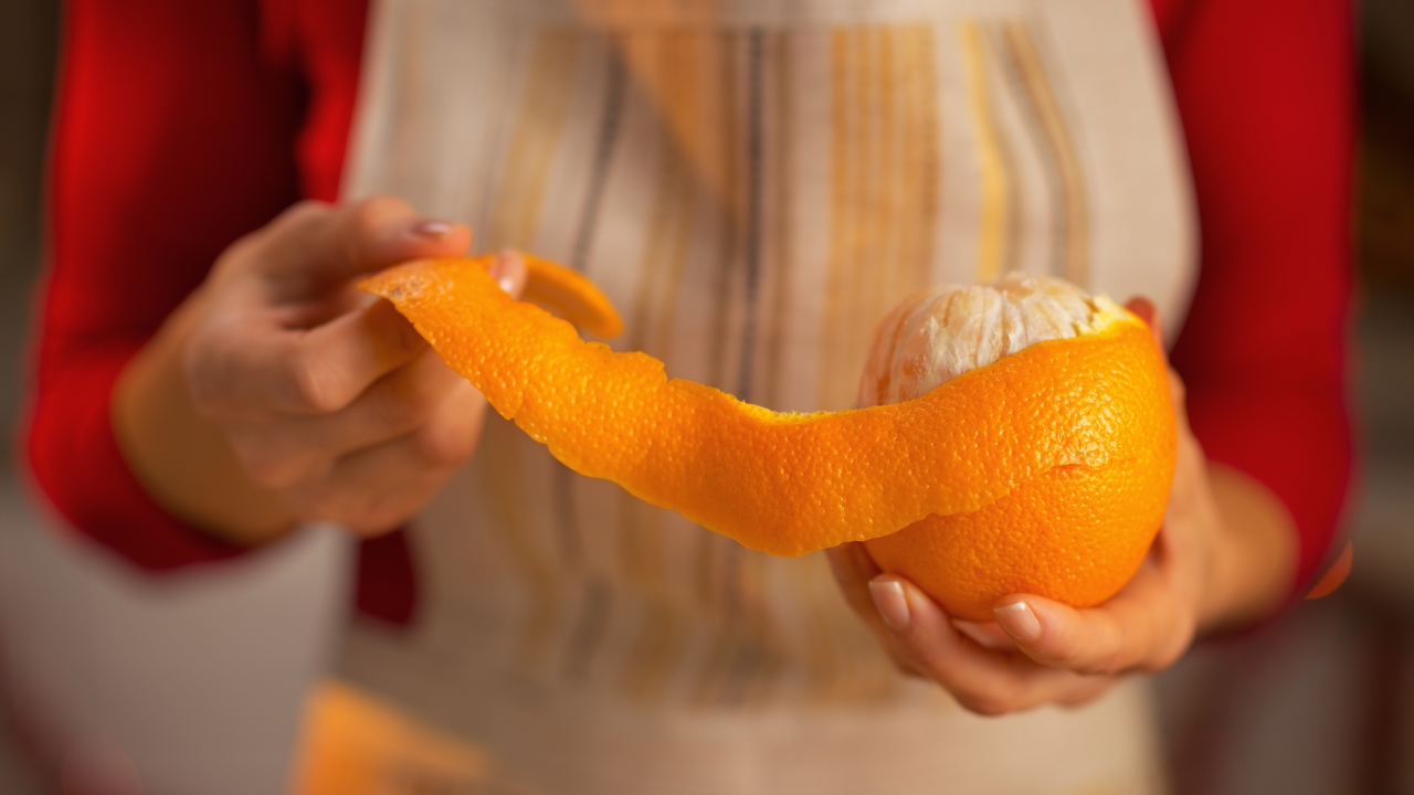 Health benefits of orange peel