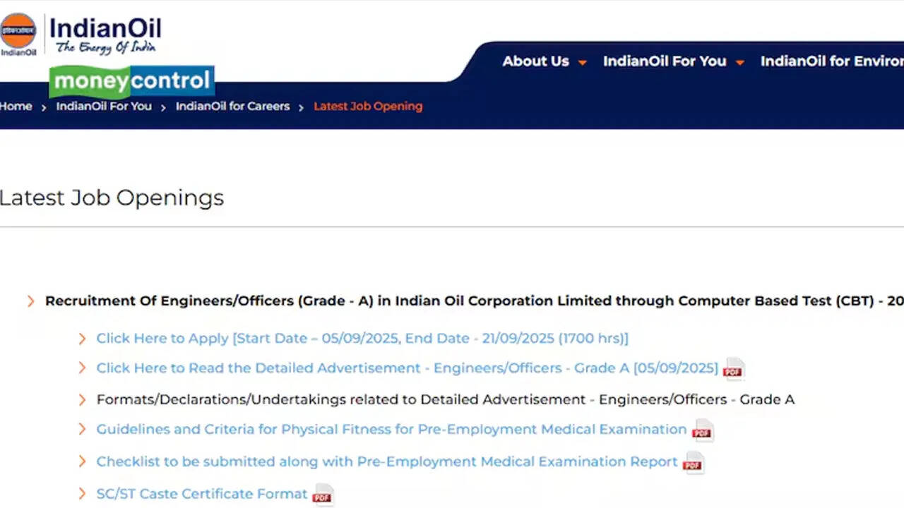 IOCL Recruitment 2025