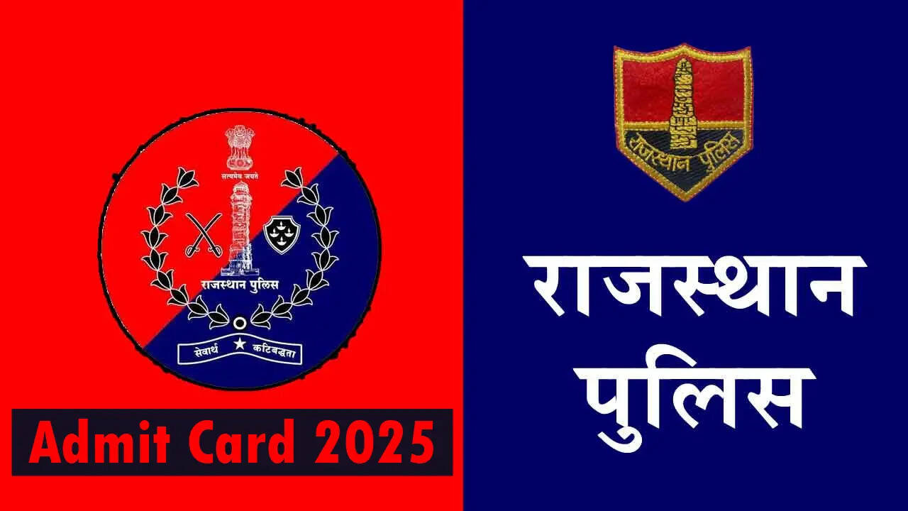 Rajasthan Police Admit Card 2025