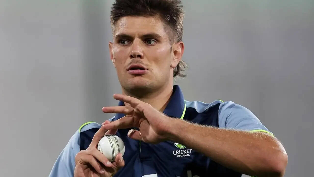 Aaron Hardie Of Australia A tour of India