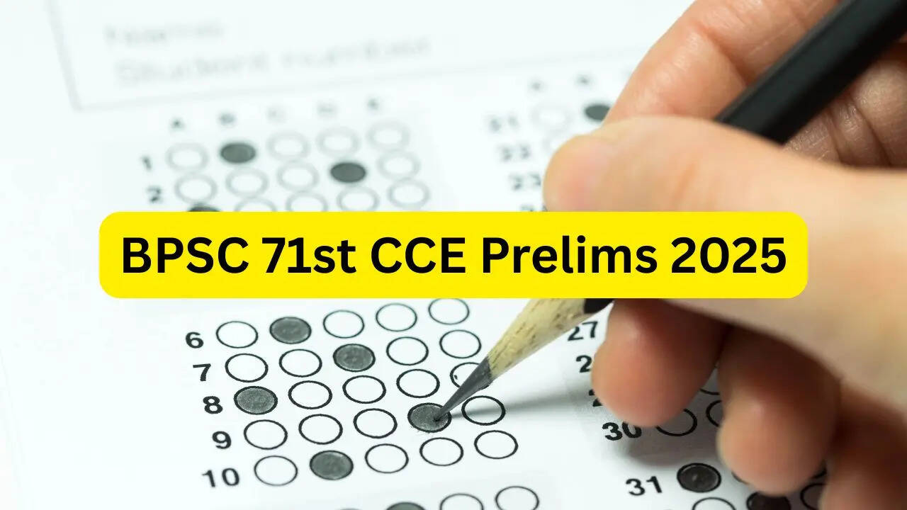 BPSC 71st CCE Prelims 2025