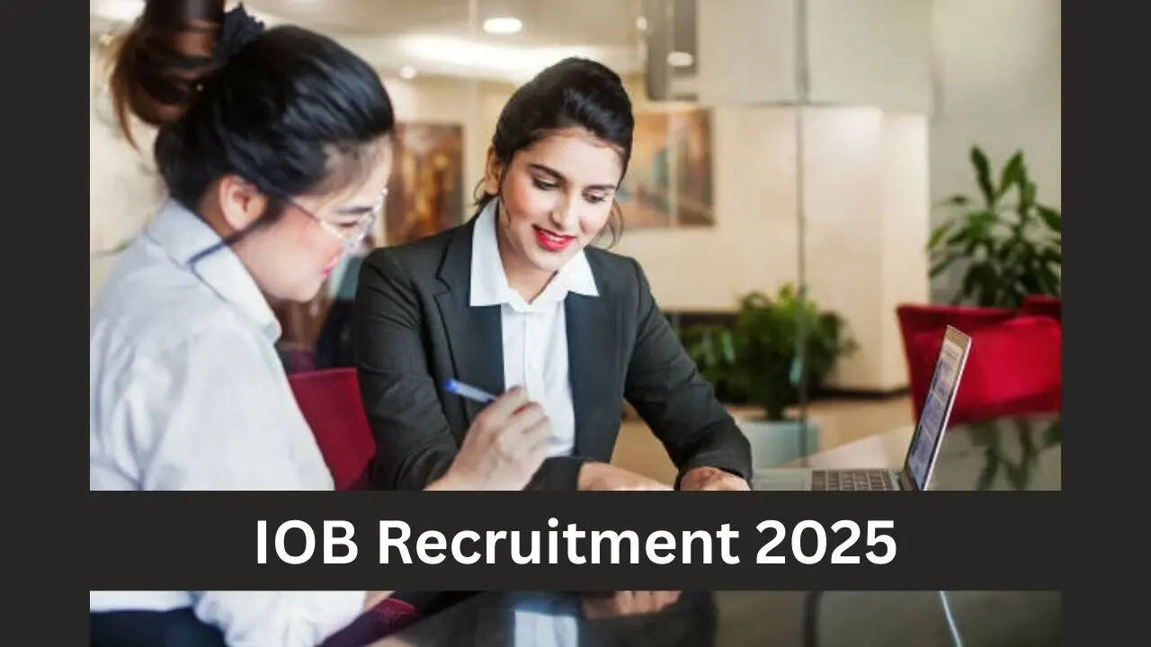 IOB Recruitment 2025
