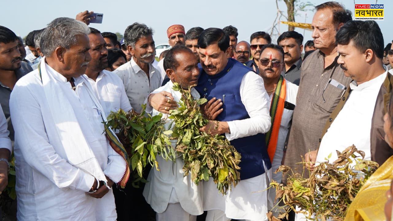 CM Mohan Yadav Meet Farmers in Ratlam