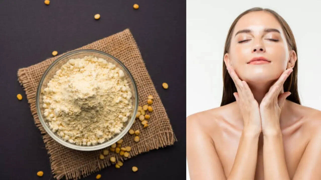 चेहरे पर बेसन लगाने के फायदे (Image: istock)