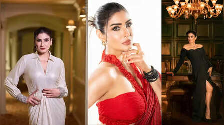 52 की उम्र में भी कयामत बरपाती हैं रवीना टंडन, हर एक तस्वीर में लगती हैं स्टाइल क्वीन