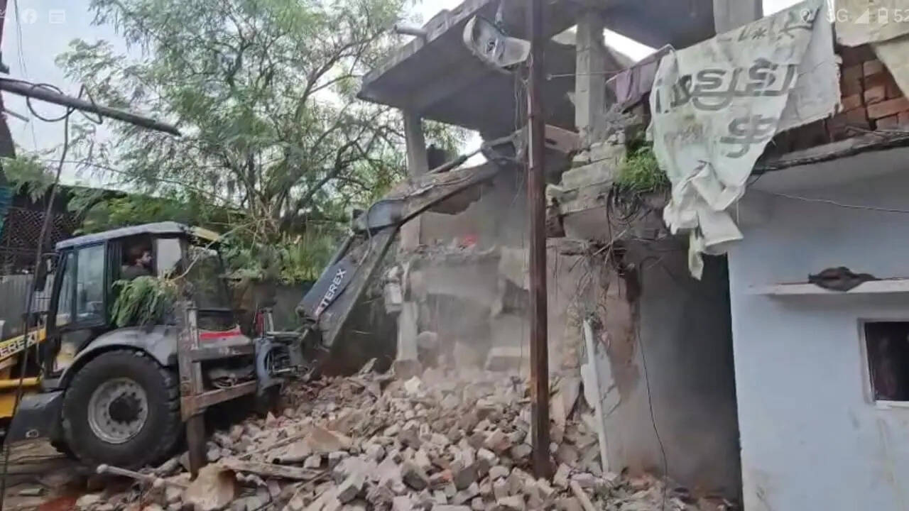 Bulldozer Action in Bhopal