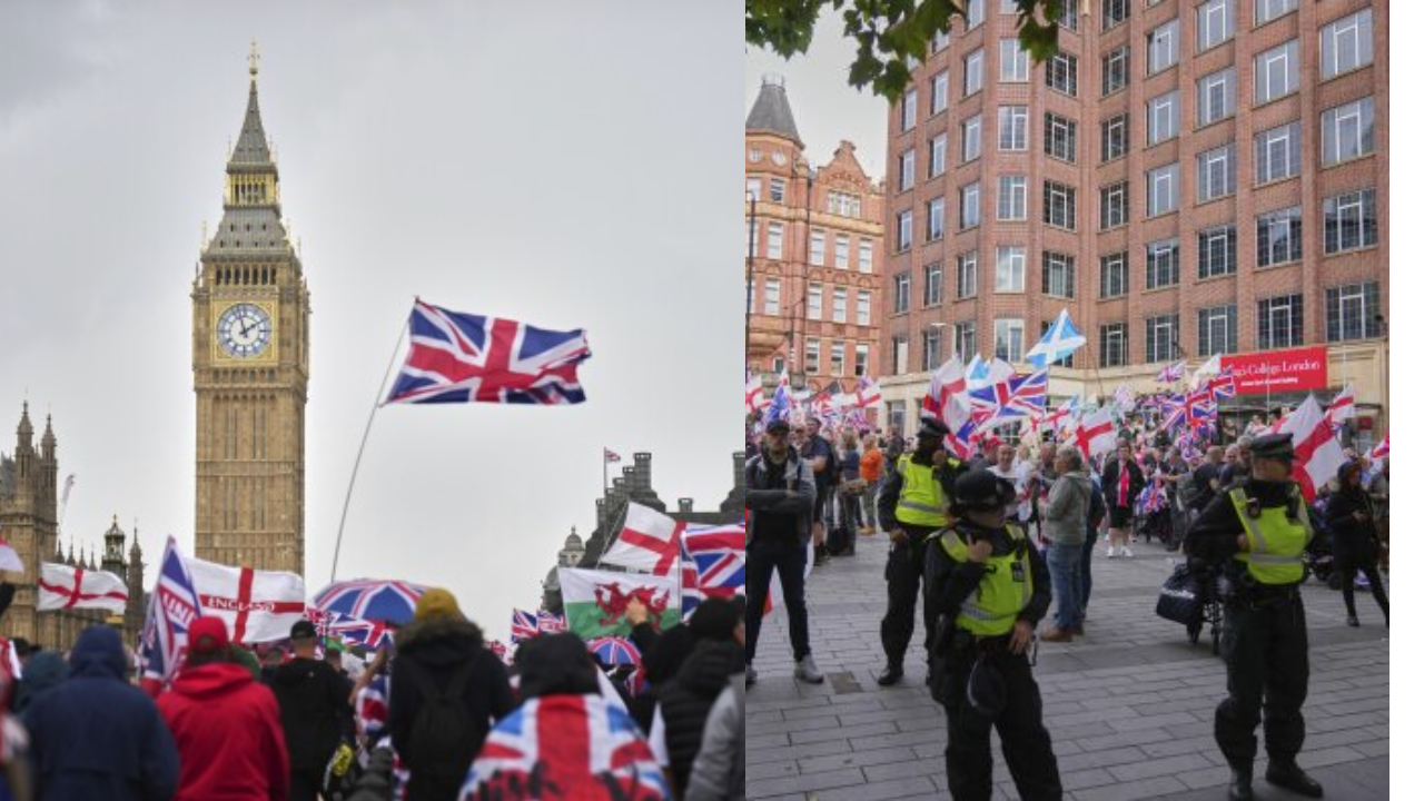 London protest