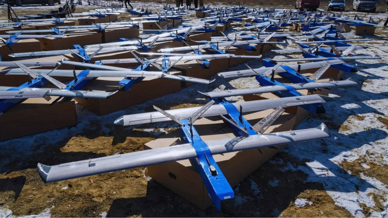 Russia-Ukraine War Drone Attack