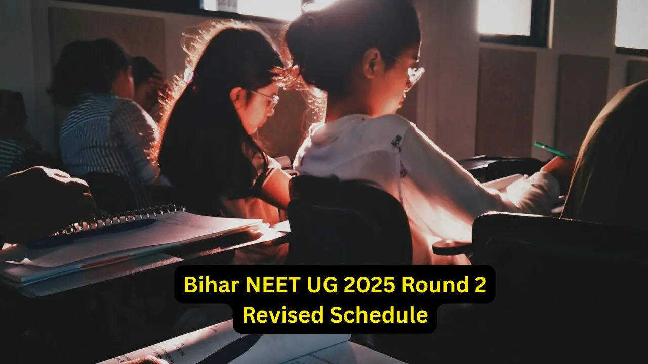 Bihar NEET UG 2025 Round 2 Revised Schedule