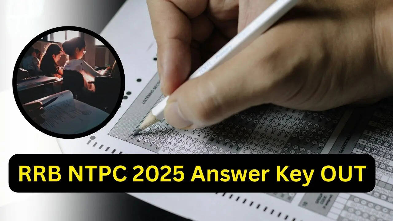 RRB NTPC 2025 Answer Key OUT