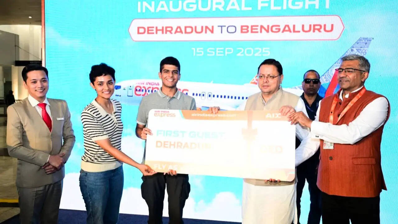 Dehradun to Bengaluru Direct Flight Service (Photo: Twitter - @pushkardhami)