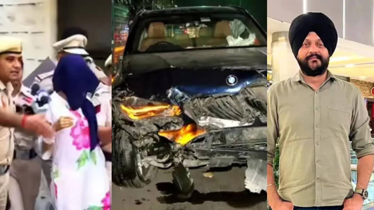 DELHI BMW CAR ACCIDENT 