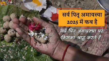 2025 में सर्व पितृ अमावस्या कब है, सर्व पितृ अमावस्या पर किसका श्राद्ध किया जाता है, जानें तर्पण करने की विधि