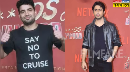 समय रैना ने जमाने के सामने ले ली आर्यन खान की चुटकी, SAY NO TO CRUISE वाली टी-शर्ट पहनकर दिए पोज