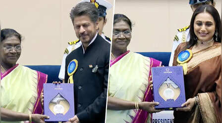 71st National Film Awards 2025: शाहरुख खान,विक्रांत और रानी मुखर्जी को मिला नेशनल अवॉर्ड, राष्ट्रपति द्रौपदी मुर्मू ने किया सम्मानित