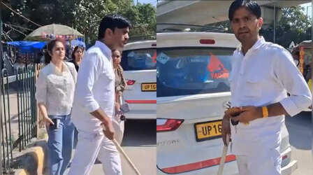 नोएडा में कैब ड्राइवर की बदतमीजी : लड़कियों से गाली-गलौज और डंडा दिखाने वाले शख्स को पुलिस ने पकड़कर जेल भेजा