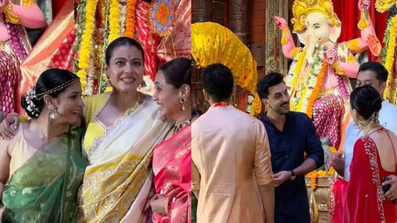 Ranbir Kapoor at Durga Puja