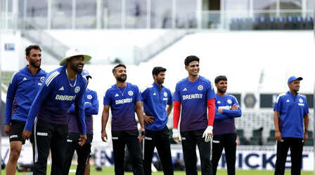 IND vs WI: वेस्टइंडीज टेस्ट के लिए टीम इंडिया ने शुरू की तैयारी, अहमदाबाद में जमकर बहाया पसीना
