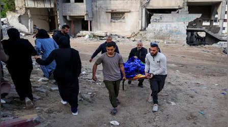 गाजा में इजरायल के हमलों में कम से कम 57 की मौत, सीजफायर के प्रस्ताव पर हमास अभी चुप