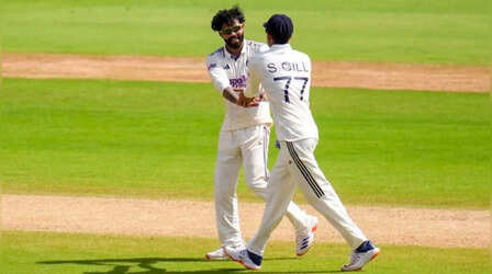 IND vs WI Highlights: जडेजा के ऑलराउंड प्रदर्शन से भारत ने वेस्टइंडीज को पारी और 140 रन से हराया