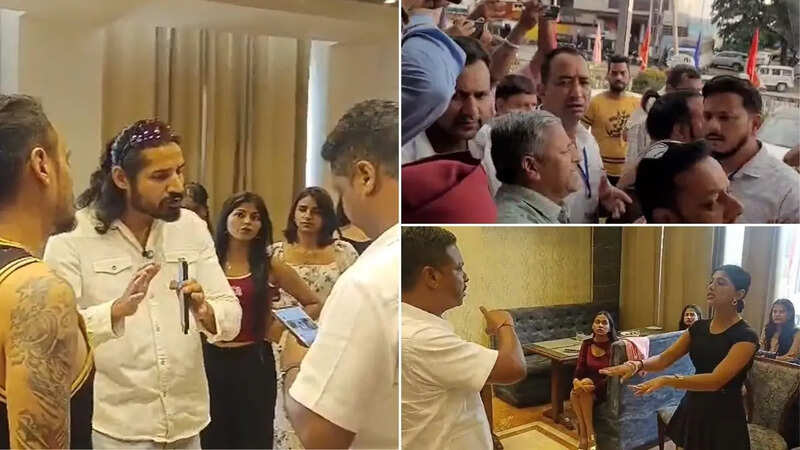 Ruckus Over Miss Rishikesh Ramp Walk as Hindu Shakti Sangathan Members Protest