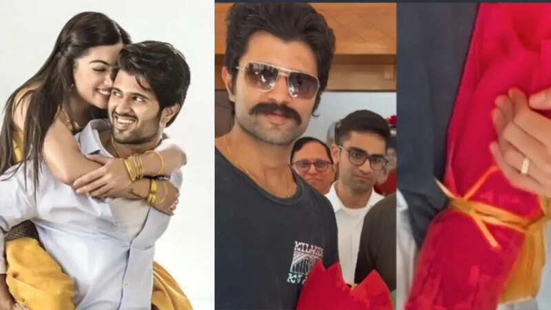 Vijay Deverakonda Flaunts his Ring