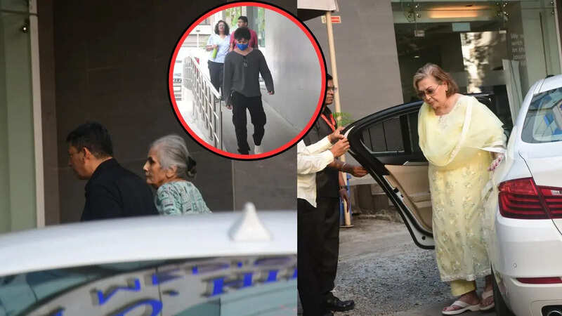 Salman khan-Helen at Hospital