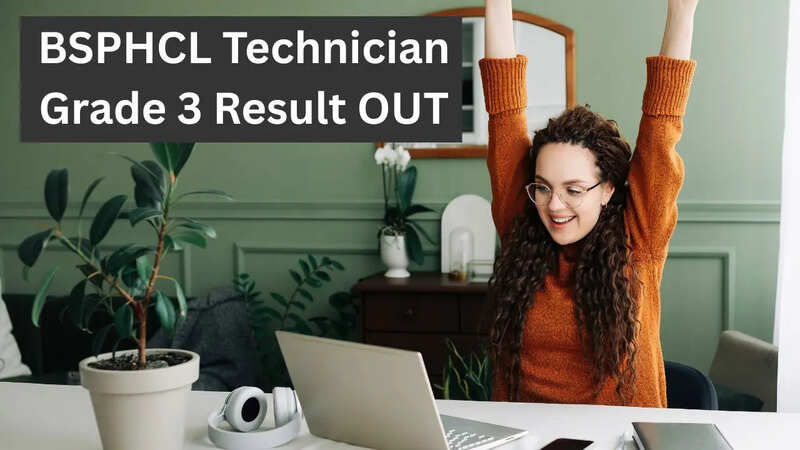 BSPHCL Technician Grade 3 Result OUT