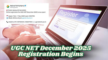 UGC NET December 2025 Registration: शुरू हो गए यूजीसी नेट दिसंबर परीक्षा के लिए पंजीकरण, इस तारीख से पहले करना होगा अप्लाई