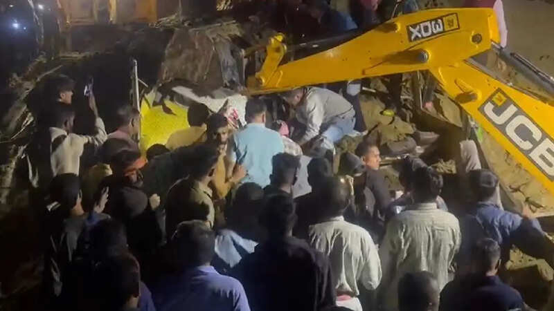 Landslide in Bilaspur.