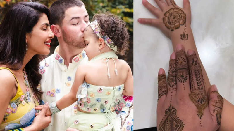priyanka chopra, karwa chauth special mehendi